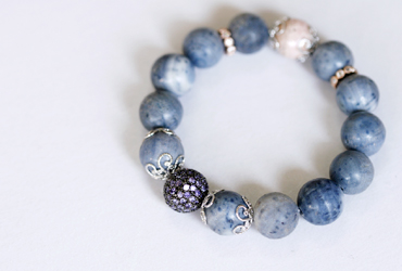 blue coral bracelet